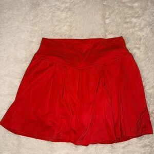 Gilly‎ Hicks Hollister Skort Size Medium Red